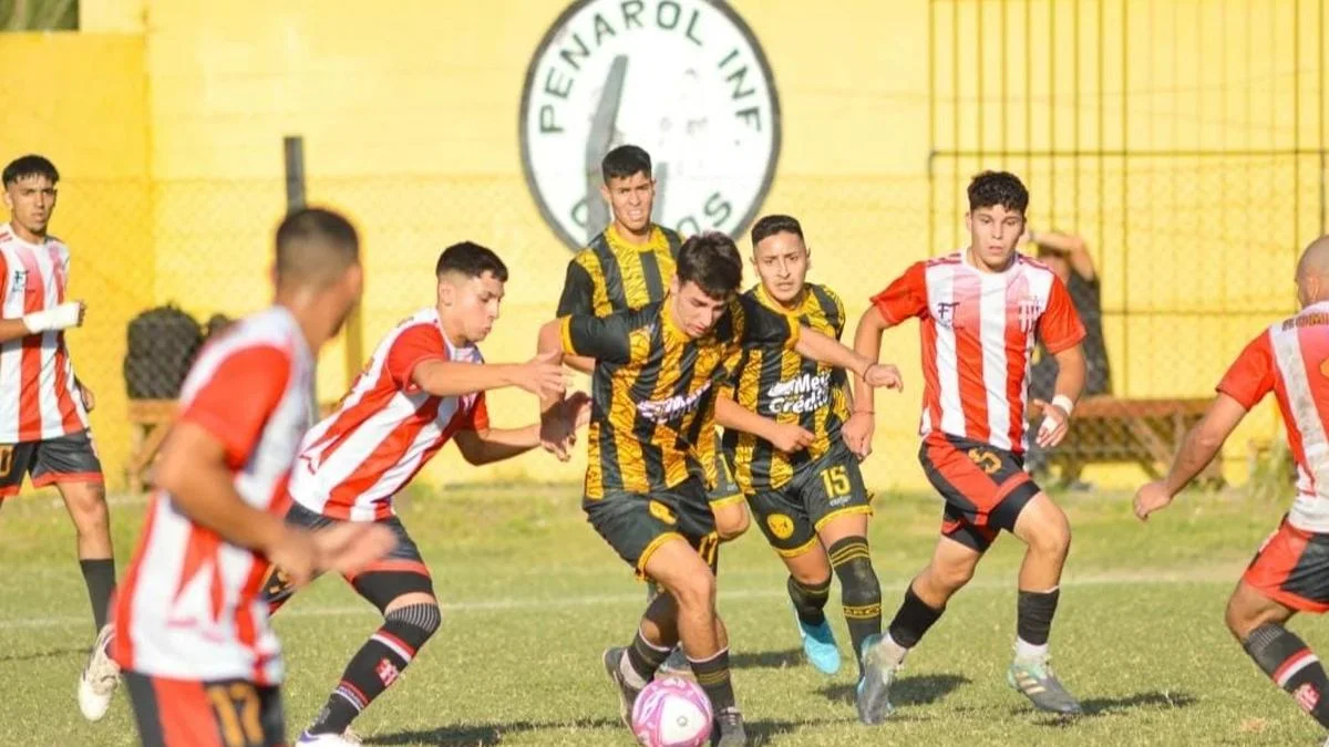 Luka Santillán, el joven goleador de Peñarol Infantil que sueña con el ascenso