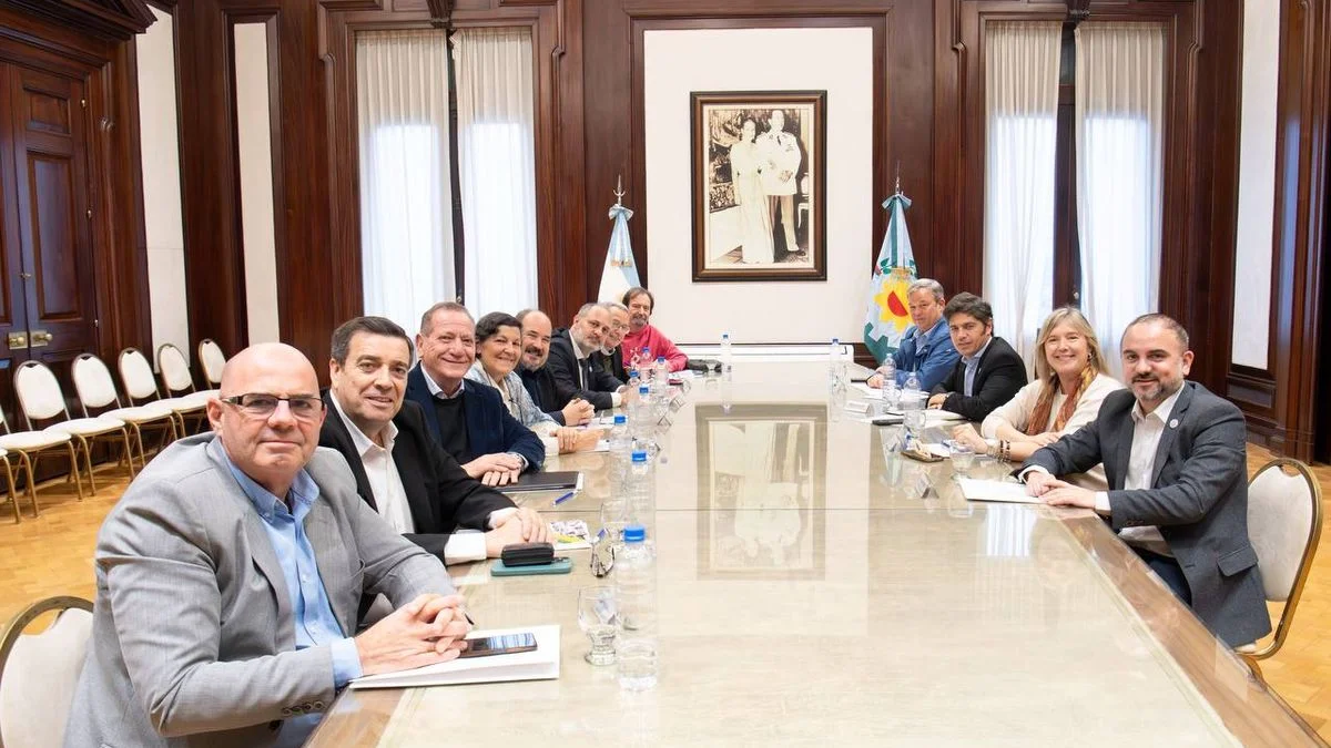 Kicillof se reunió con pastores evangélicos
