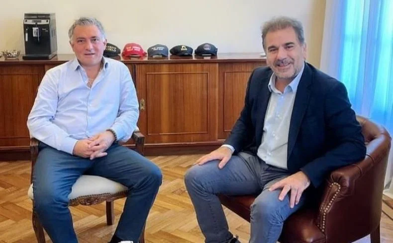 Pareja (LLA) y Ritondo (PRO)