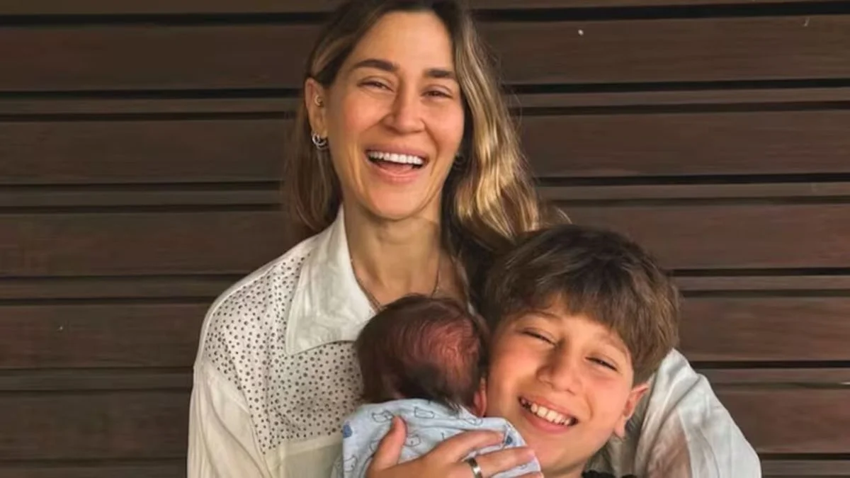 Jimena Barón mostró por primera vez la cara de su hijo Arturo