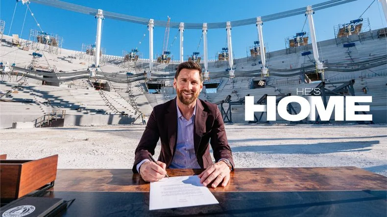 Lionel Messi renov&oacute; su contrato por tres a&ntilde;os con el Inter Miami