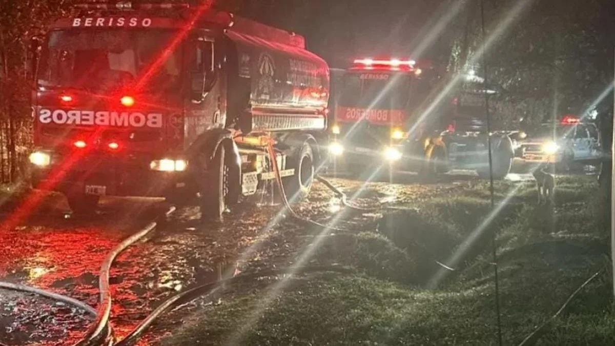 Se volvió a incendiar un aserradero en Berisso y piden intervención urgente