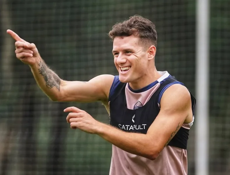 Bautista Merlini volver&aacute; a ser considerado por Diego Flores para el once de Gimnasia