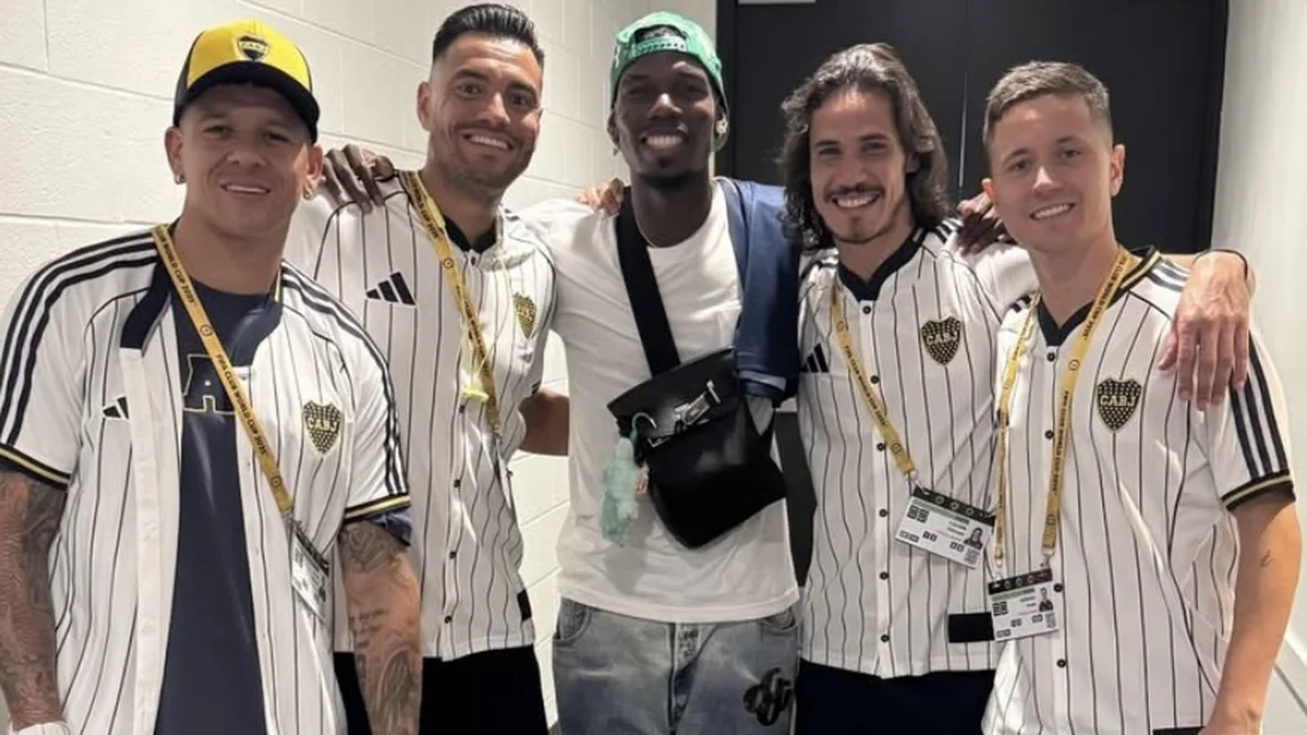 Mientras define su futuro, Marcos Rojo se reencontró con un amigo