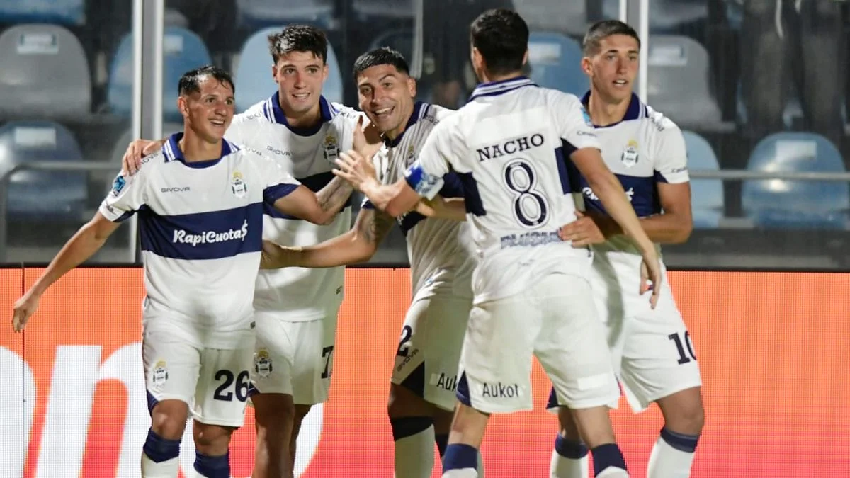 Gimnasia dio el golpe y sonrió en el regreso de Nacho Fernández