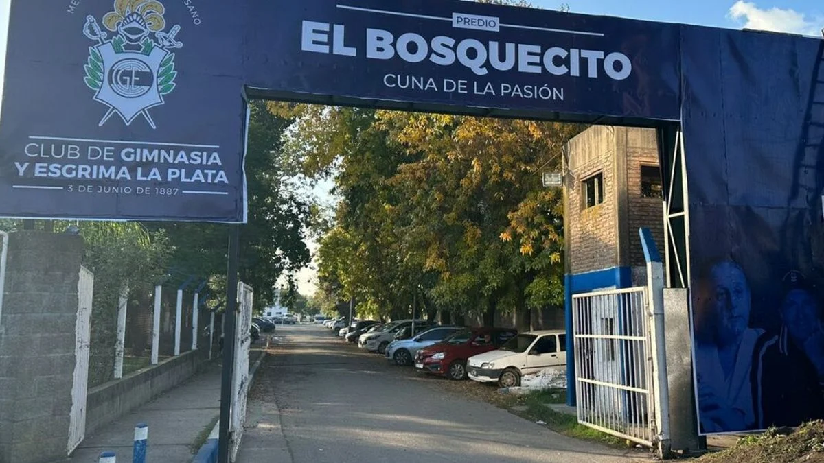 Gimnasia mostró el avance del nuevo estadio de futsal