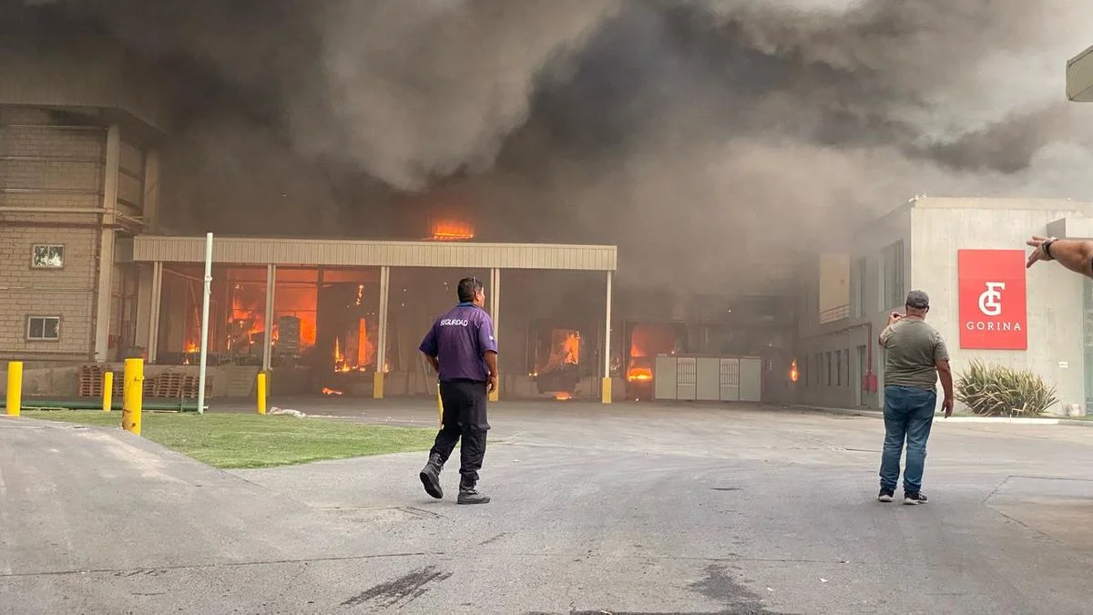 El Frigorífico Gorina, de sufrir un millonario robo a ser arrasado por un devastador incendio