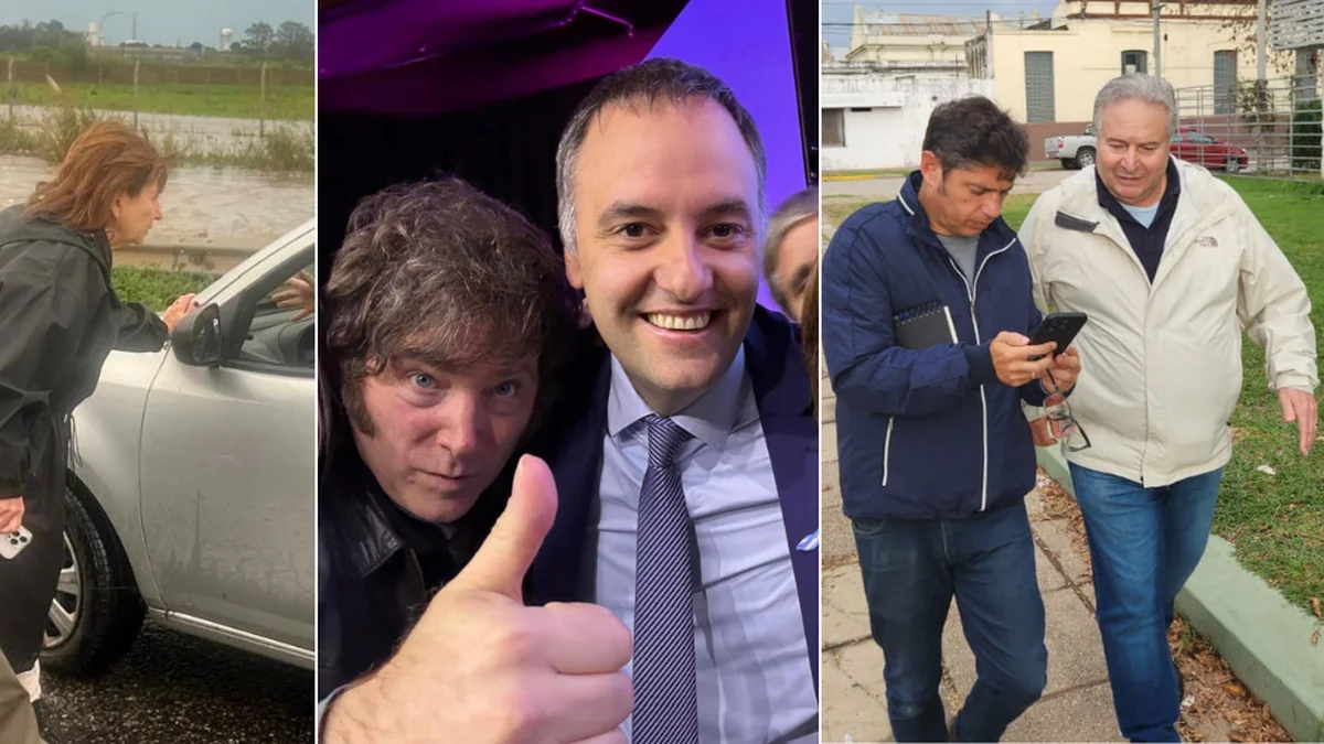 Elecciones, viajes e ¿inundaciones?: las prioridades de Milei