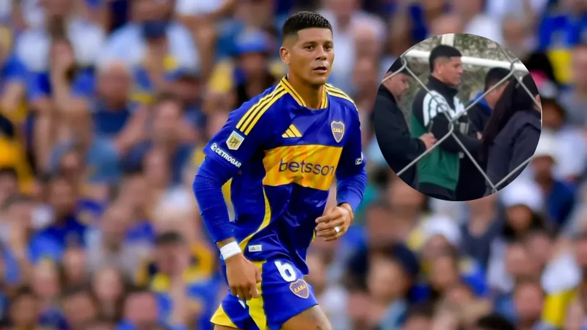 Mientras define su futuro, Marcos Rojo estuvo en La Plata