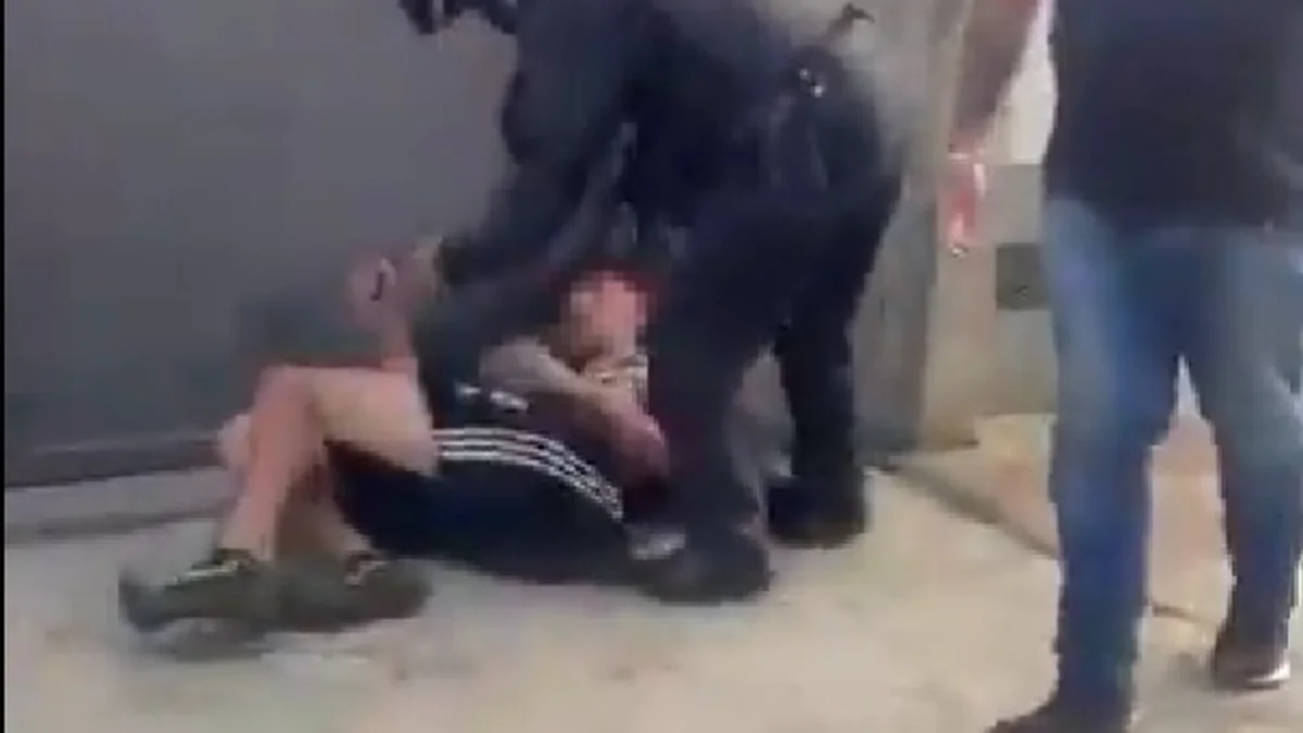 La Plata: robó, los vecinos casi lo linchan y terminó llorando