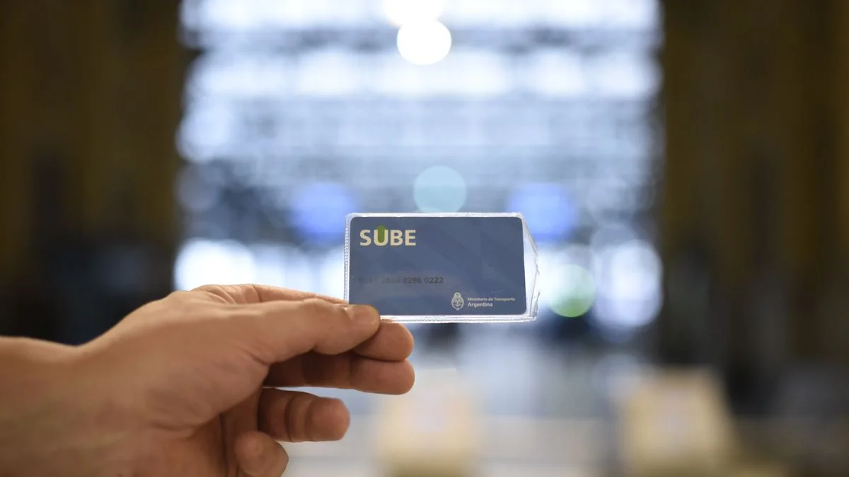 En cuánto quedó el saldo negativo de la tarjeta SUBE