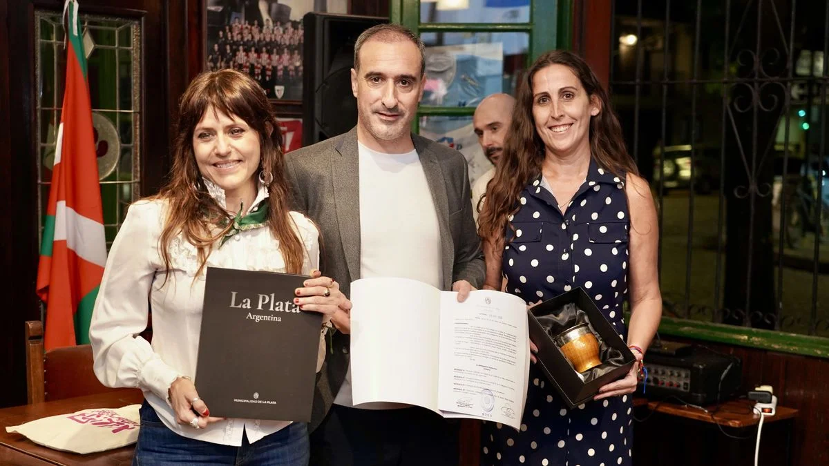 La actriz de La Casa de Papel, Itziar Ituño, visitó la ciudad de La Plata