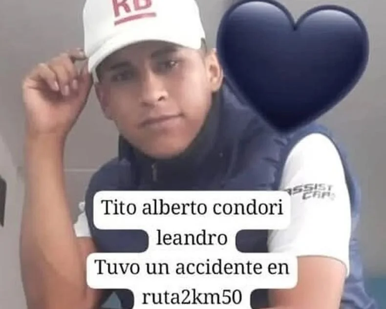 La familia de Condor&iacute; expres&oacute; su dolor en redes sociales