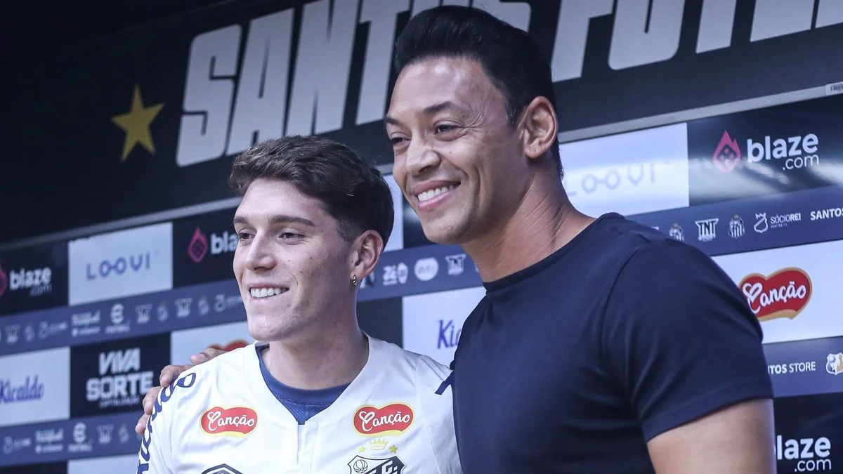 Rollheiser fue presentado en Santos y reconoció que Neymar fue clave en su llegada