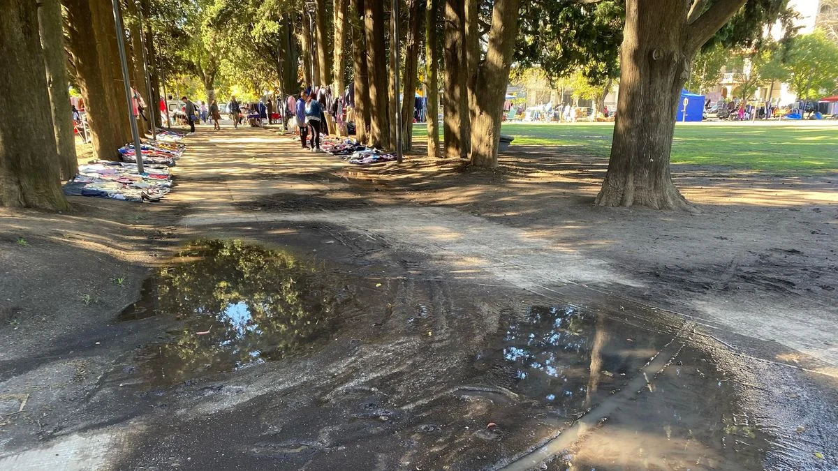 Parque Saavedra: megaferia sin reglas y un espacio en ruinas