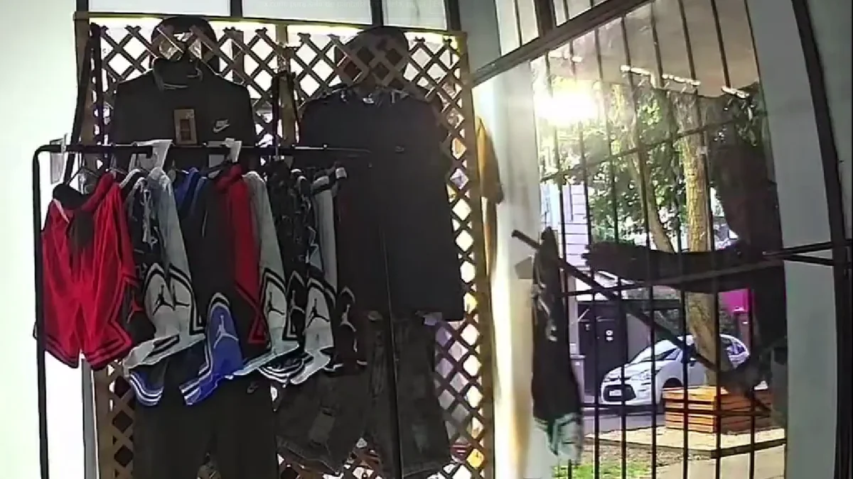 City Bell: buscan a un ladrón que roba comercios con una caña