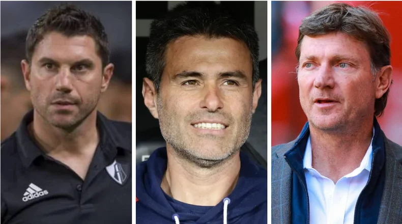 Tres de los candidatos a dirigir a Gimnasia