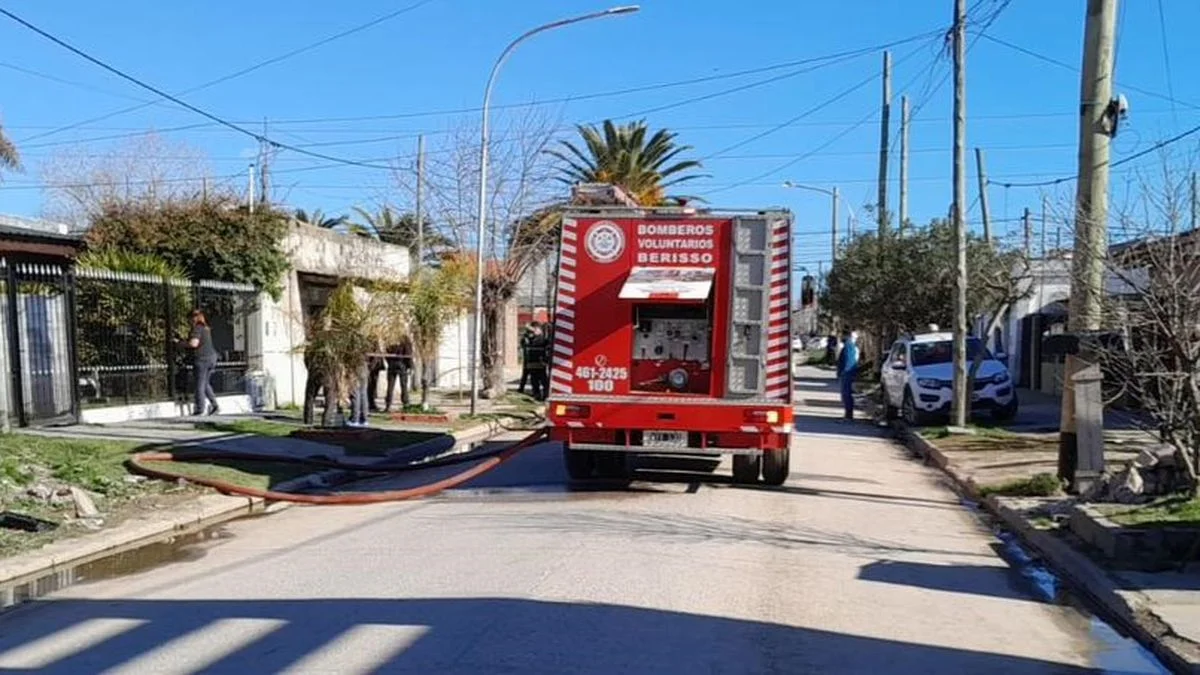 Murió una pareja de jubilados durante un incendio en Berisso
