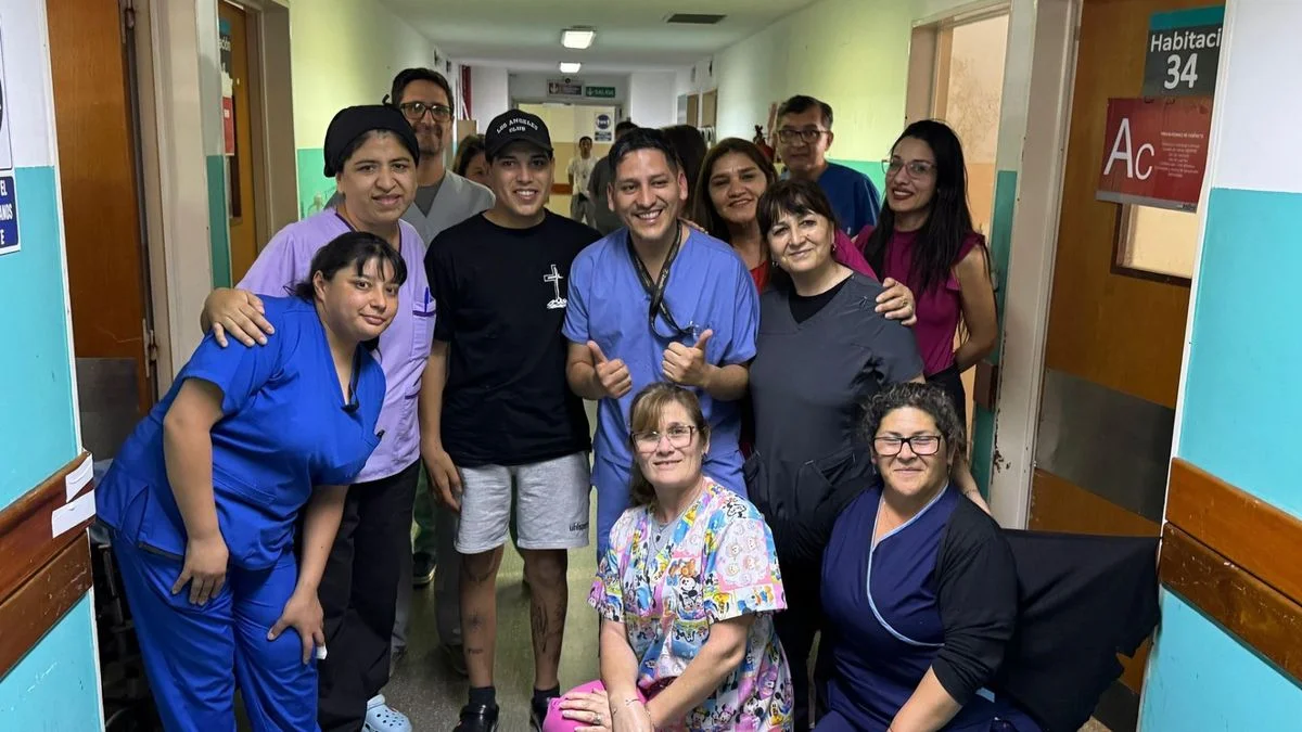 Thiago Medina recibió el alta: "Lo que más quiero es ver a mis hijas"