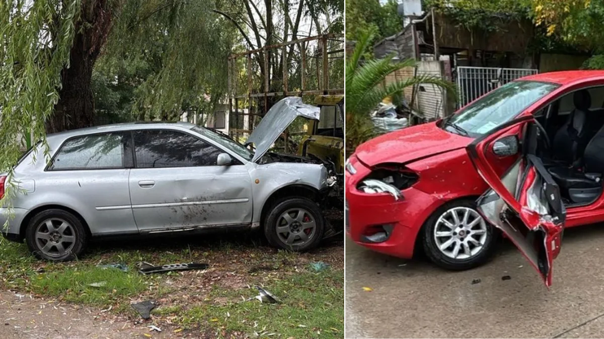 Cuatro hospitalizados tras un choque en Punta Lara