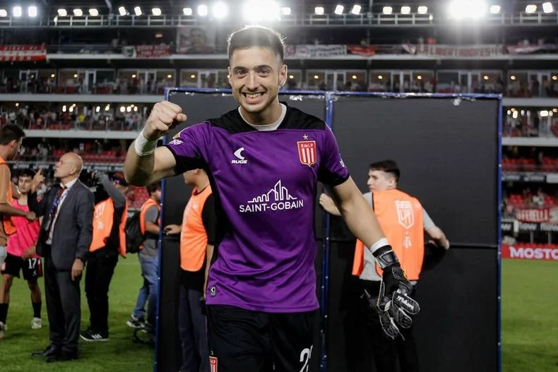Juan Pablo Zozaya tras su debut en la Copa de la Liga 2024 con Estudiantes