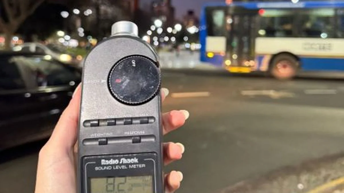 Niveles de ruido en La Plata: la salud auditiva en riesgo
