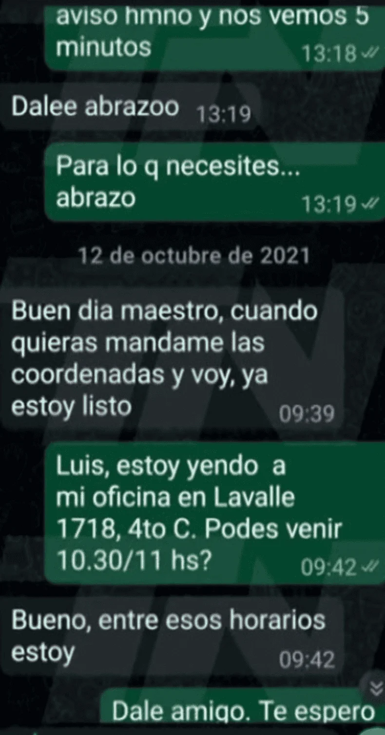 Los chats que preocupan a la AFA por un supuesto caso de corrupci&oacute;n arbitral