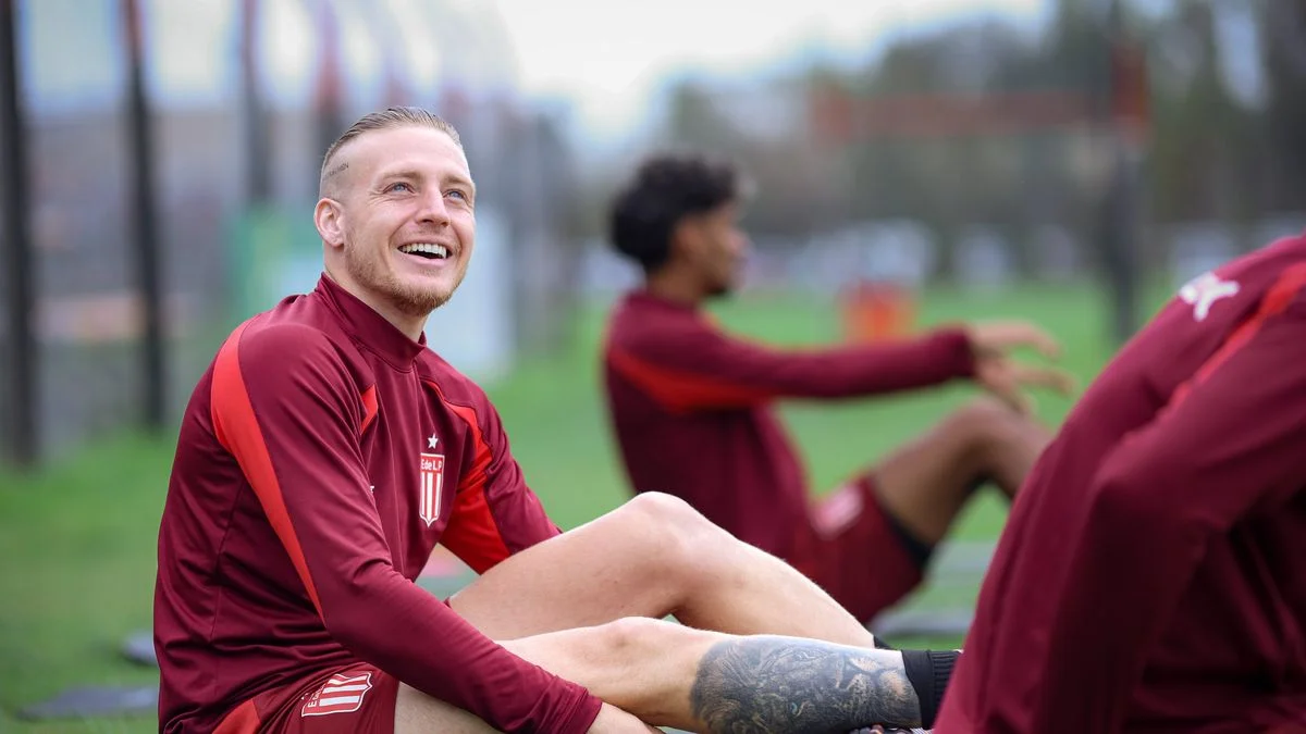 Estudiantes entrenó en Rosario y Eduardo Domínguez define el equipo