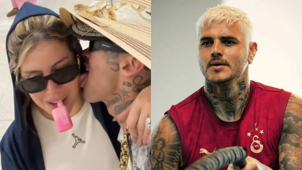 Acompañado de Wanda Nara, L-Gante se habría burlado de Mauro Icardi