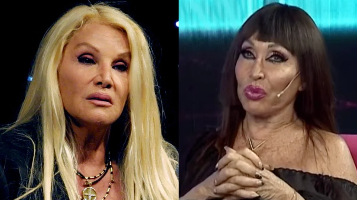 Moria Casán reveló cuál es su vínculo con Susana Giménez
