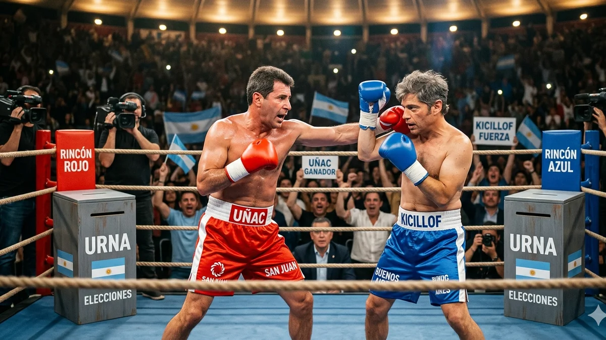 Sergio Uñac se postuló como rival de Axel Kicillof en el PJ