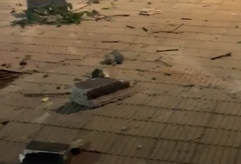 En 2 y 38, otro derrumbe en La Plata