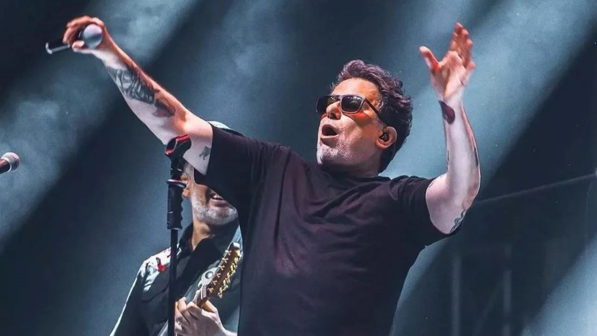 Andrés Calamaro quedó envuelto en un escándalo en Colombia