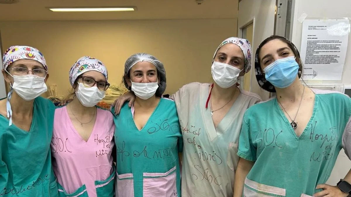 El Hospital de Niños de La Plata realizó un trasplante inédito