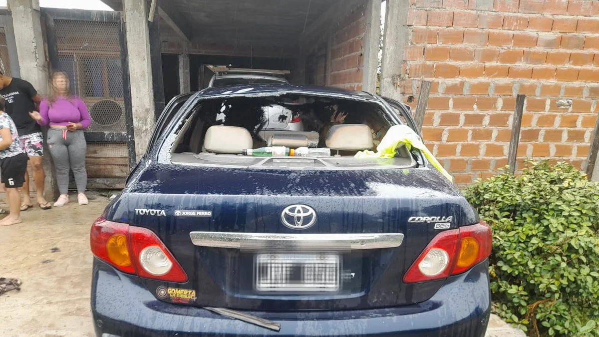 Murió el hombre que se prendió fuego en Melchor Romero