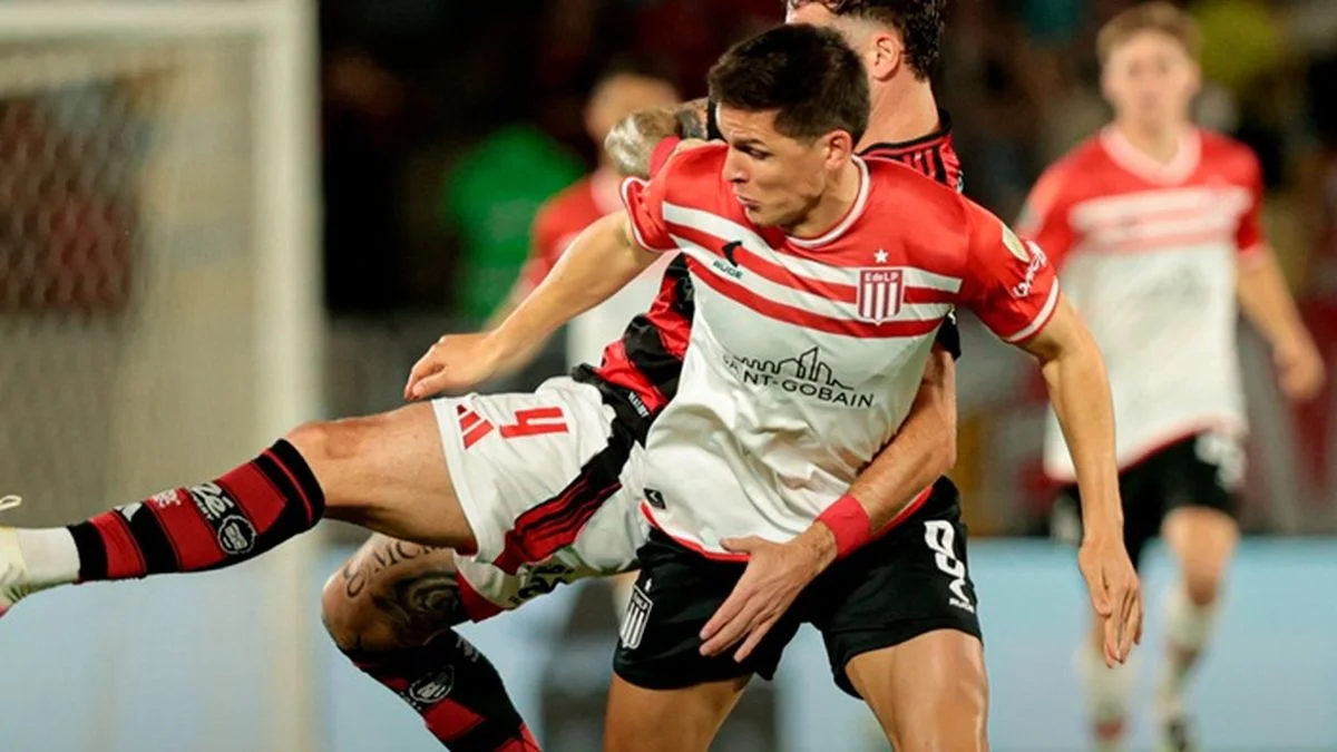 Estudiantes cayó 2 a 1 ante Flamengo