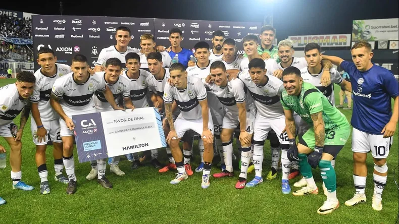 El &uacute;ltimo antecedente de Gimnasia en 32avos de final de Copa Argentina fue victoria