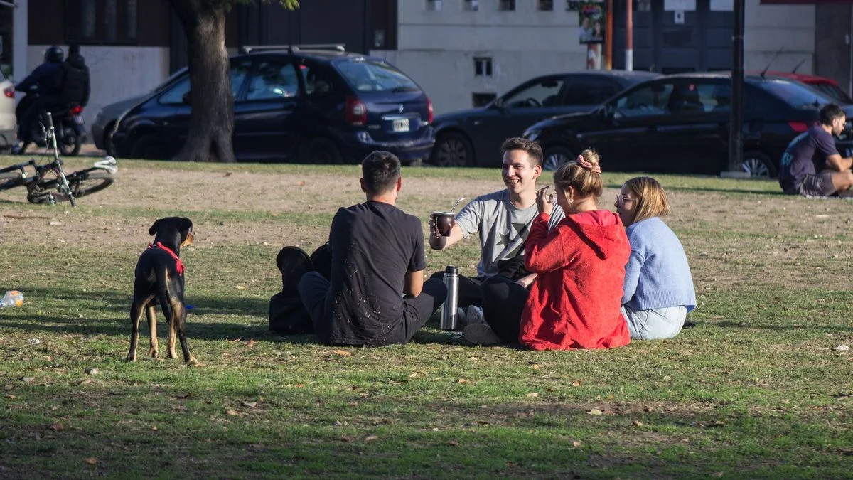 Clima agradable y templado en la ciudad de La Plata