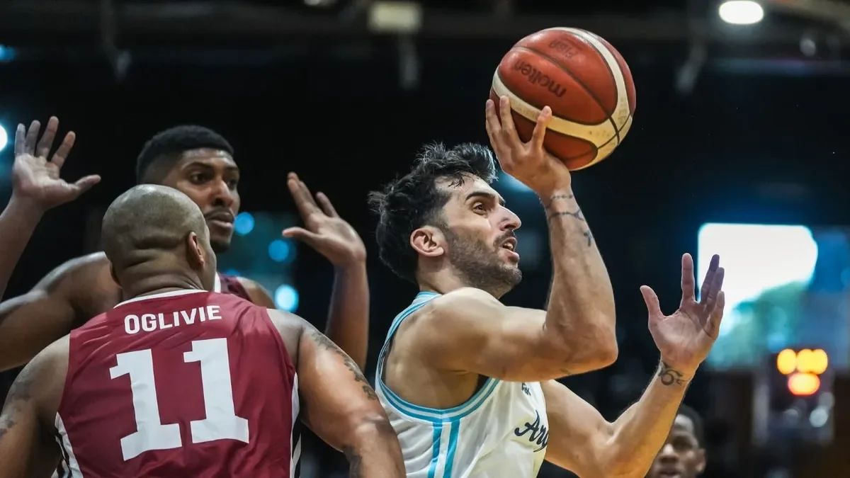 La selección Argentina de básquet venció a Panamá y se recupero de la fuerte derrota del viernes