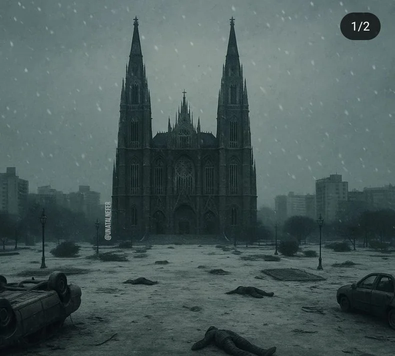 Así se vería La Plata en El Eternauta