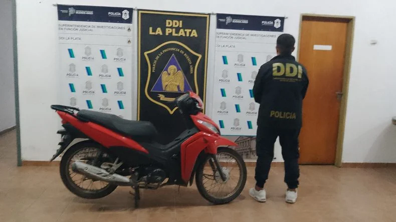 La moto que le robaron al enfermero asesinado en La Plata