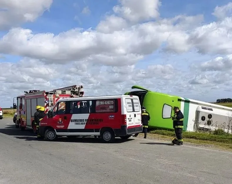 El siniestro ocurrió en la intersección de las Rutas Provinciales 51 y 76