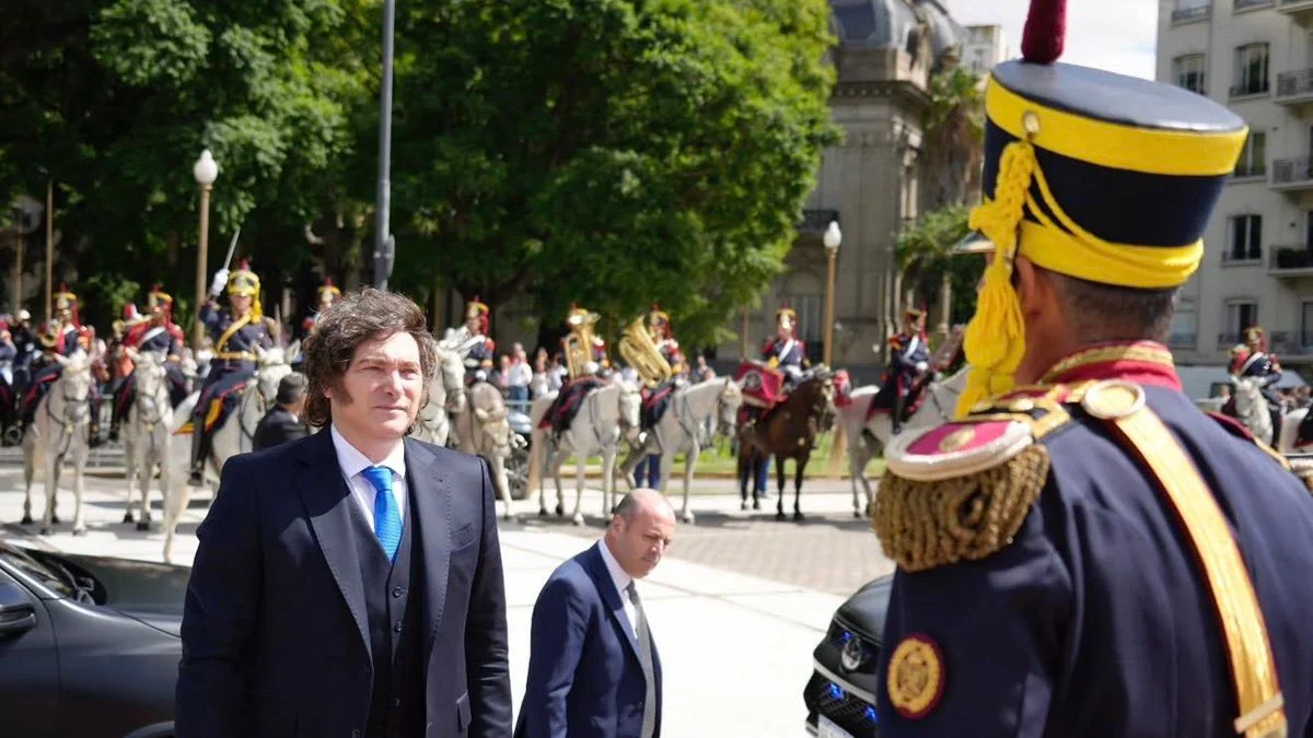 Javier Milei y Victoria Villarruel recordaron a José de San Martín
