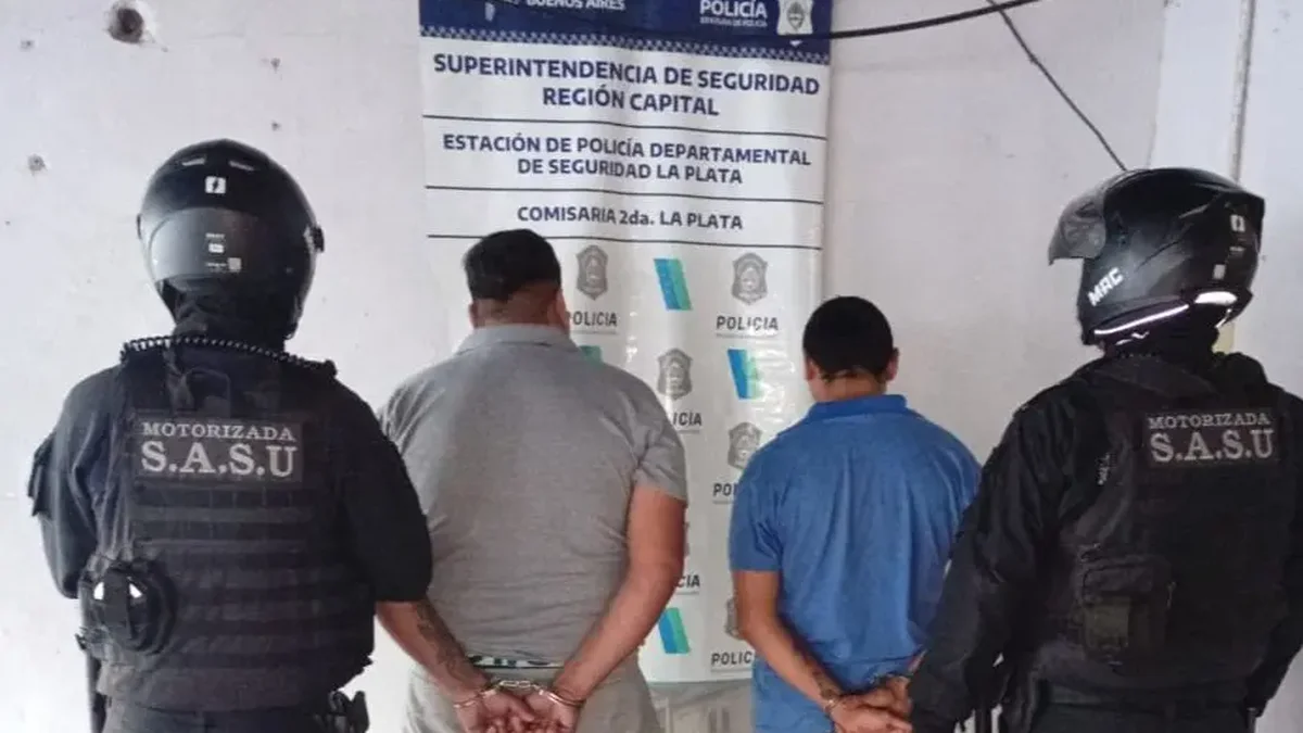 Cayeron dos roba ruedas tras una persecución en La Plata
