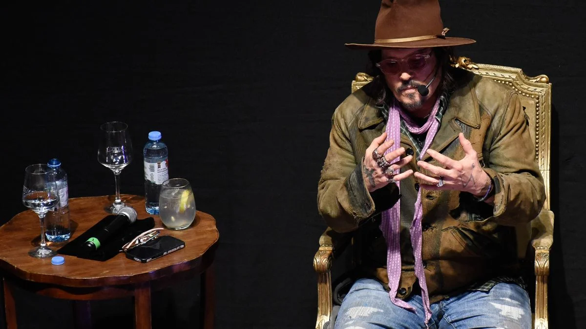 Así fue la masterclass de Johnny Depp en La Plata