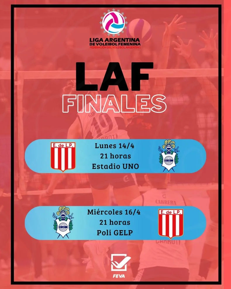 Gimnasia y Estudiantes ya tienen cronograma para las gran final de la Liga Argentina Femenina de V&oacute;ley