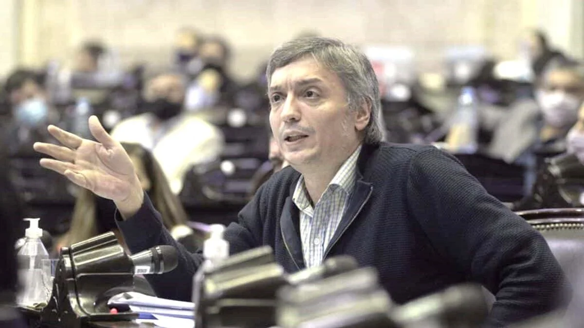 Máximo Kirchner presentó un proyecto para frenar la toma de deuda