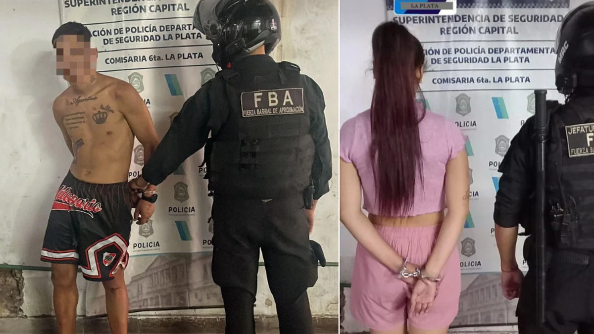 Cayó una pareja de Tolosa por circular en una moto robada