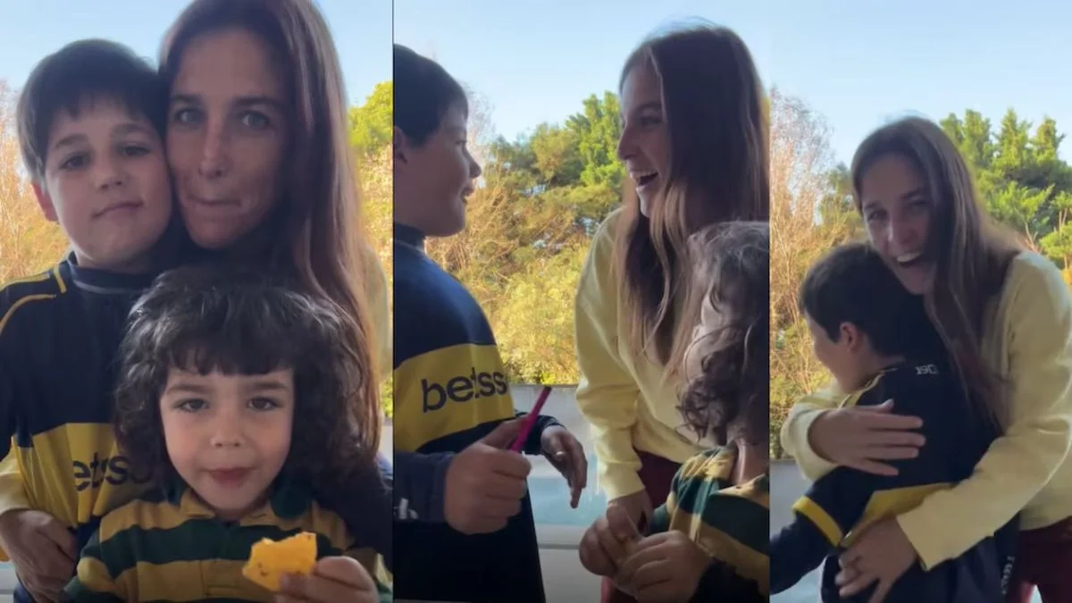Juana Repetto mostró la reacción de sus hijos al revelar que está embarazada