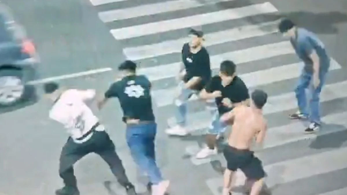 Siete adolescentes detenidos tras pelear en pleno centro de La Plata